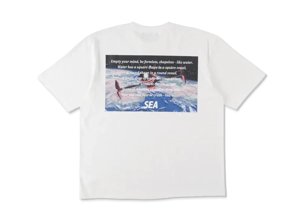 WIND AND SEA X COWBOY BEBOP (MESSAGE) S/S TEE "White"