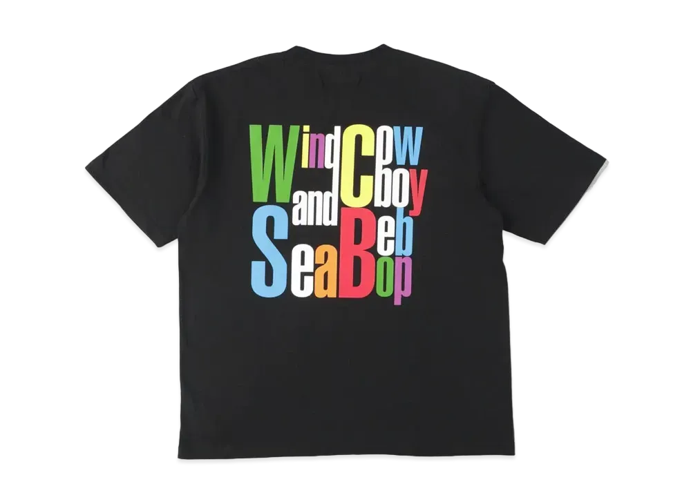 WIND AND SEA X COWBOY BEBOP (COLOR) S/S TEE "Black"