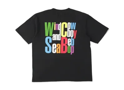 WIND AND SEA X COWBOY BEBOP (COLOR) S/S TEE "Black"