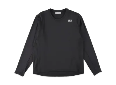 WIND AND SEA WDS (GET FIT BACK ) L/S TOP "Black"