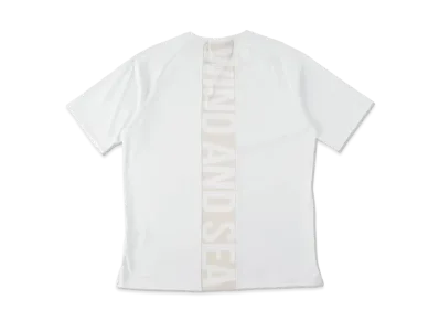 WIND AND SEA WDS (GET FIT BACK ) BACK LINE S/S TOP "White"