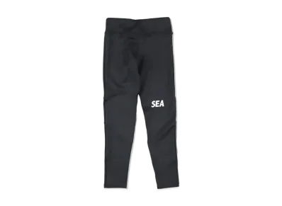 WIND AND SEA WDS (GET FIT BACK - FEMALE) LEGGINGS "Black"