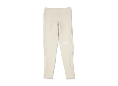 WIND AND SEA WDS (GET FIT BACK - FEMALE) LEGGINGS "Beige"