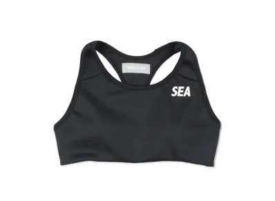 WIND AND SEA WDS (GET FIT BACK - FEMALE) BRA TOP "Black"