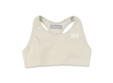 WIND AND SEA WDS (GET FIT BACK - FEMALE) BRA TOP "Beige"
