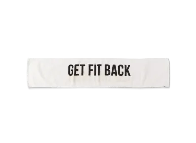 WIND AND SEA WDS (GET FIT BACK ) TOWEL "White"