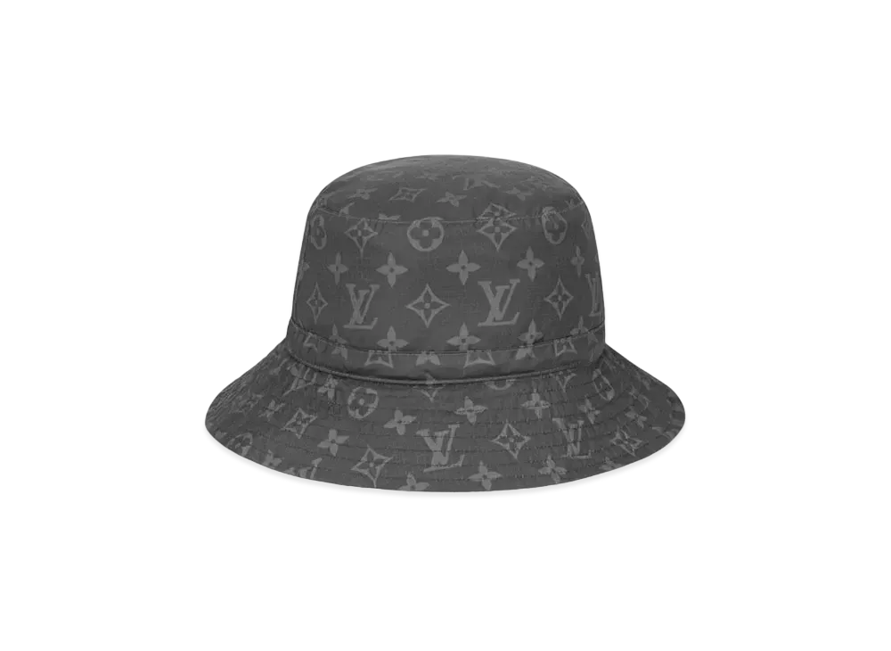 ルイヴィトン ボネ・モノグラムパッカブル "ノワール" M76816