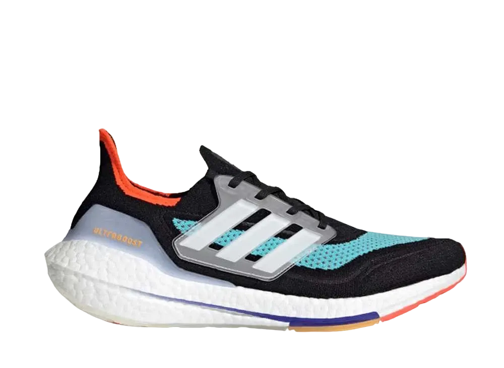 アディダス ウルトラブースト 21 "ブラック パルス アクア"
