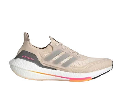 adidas Ultra Boost 21 New York Marathon "Halo Ivory/Solar Gold"