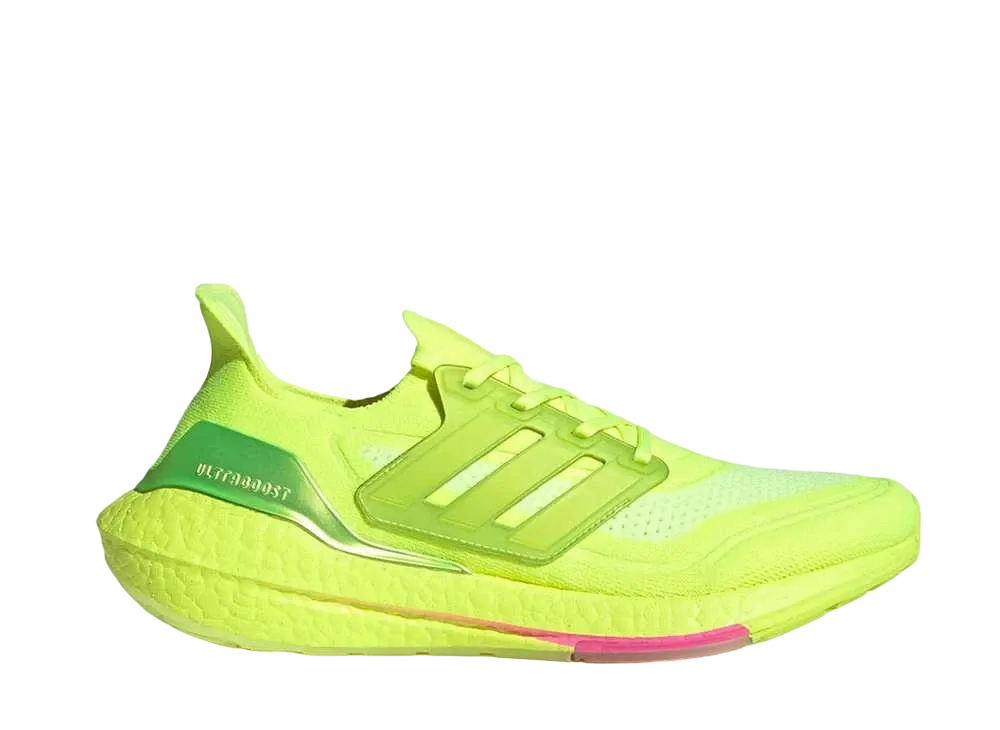 アディダス ウルトラブースト 21 "ソーラー イエロー"
