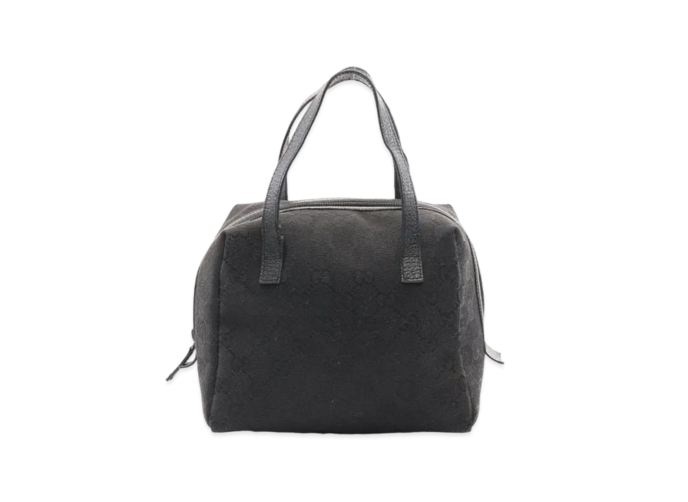 GUCCI GG Canvas Hand Bag "Black"