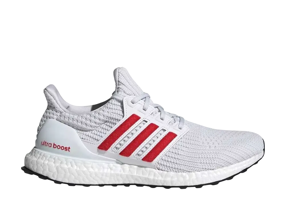 adidas UltraBoost 4.0 DNA "White Scarlet"
