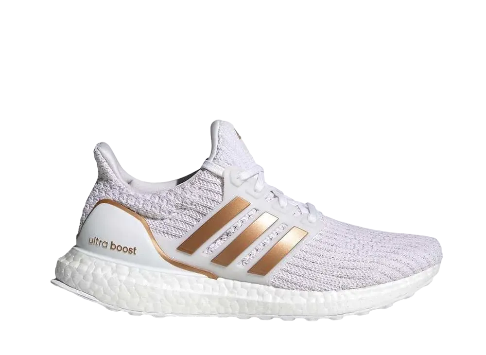 adidas Women's Ultra Boost 4.0 DNA "White Copper Metallic"