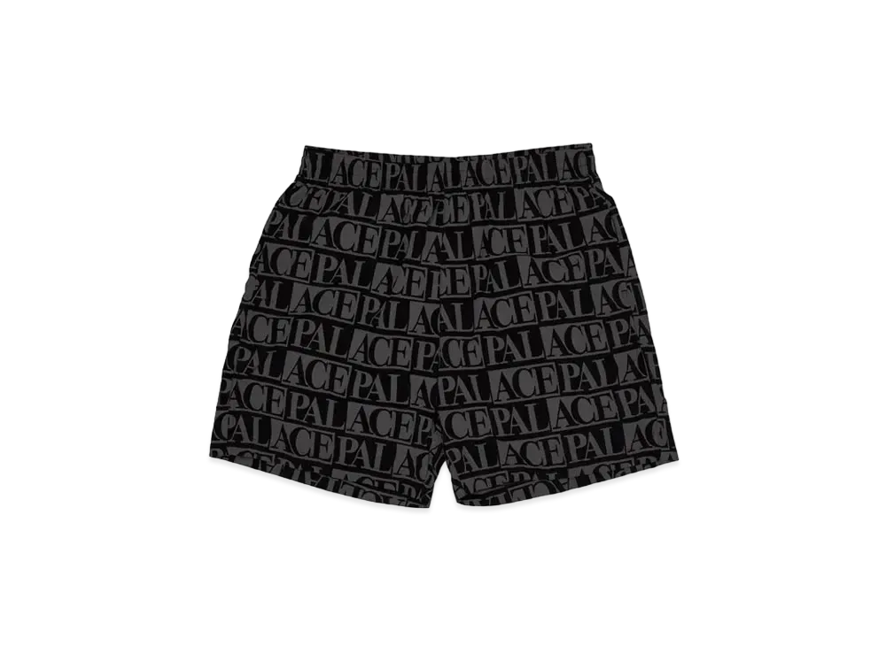 PALACE DOMINO PRINT SWIM SHORTS "Black"