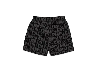PALACE DOMINO PRINT SWIM SHORTS "Black"