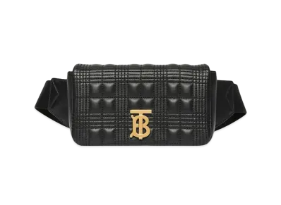 Burberry Quilting Lola Belt Bag "Black"