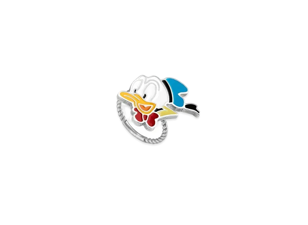 GUCCI x Disney Donald Duck Ring "Silver"