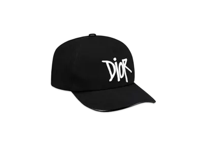 Dior x Shawn Stussy Baseball Cap "Black"