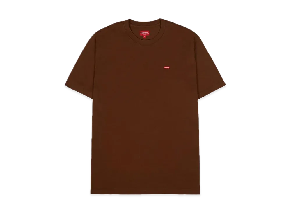 Supreme Small Box Tee "Brown"(Made in Vietnam)(22SS)