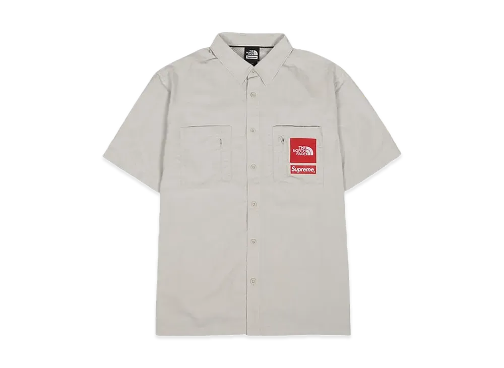 Supreme x The North Face Trekking S/S Shirt "Moonlight Ivory"