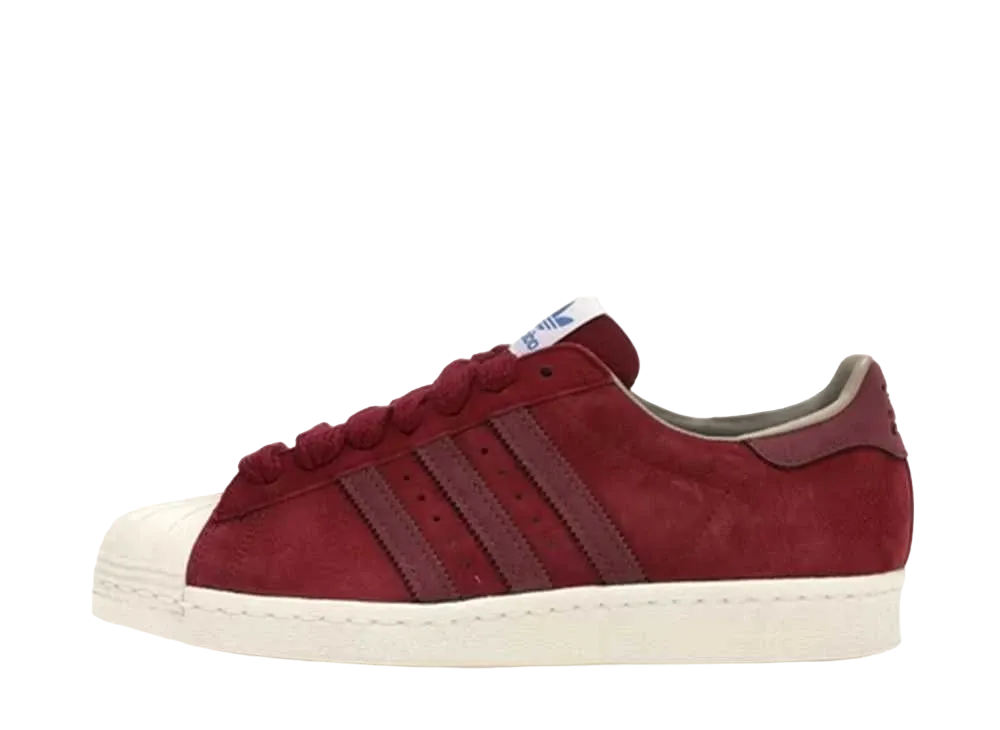adidas Superstar 80s "Core Burgundy"