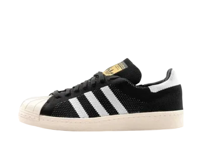 adidas Superstar 80s Primeknit "Black White"