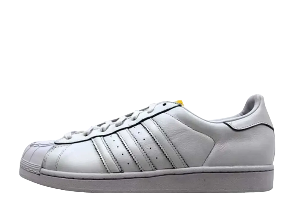 adidas Superstar Pharrell Supershell "White/White-Yellow"