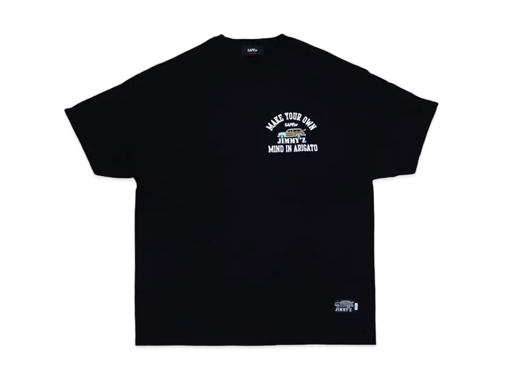 SAPEur x JIMMY'Z COLLEGE S/STEE "Black"