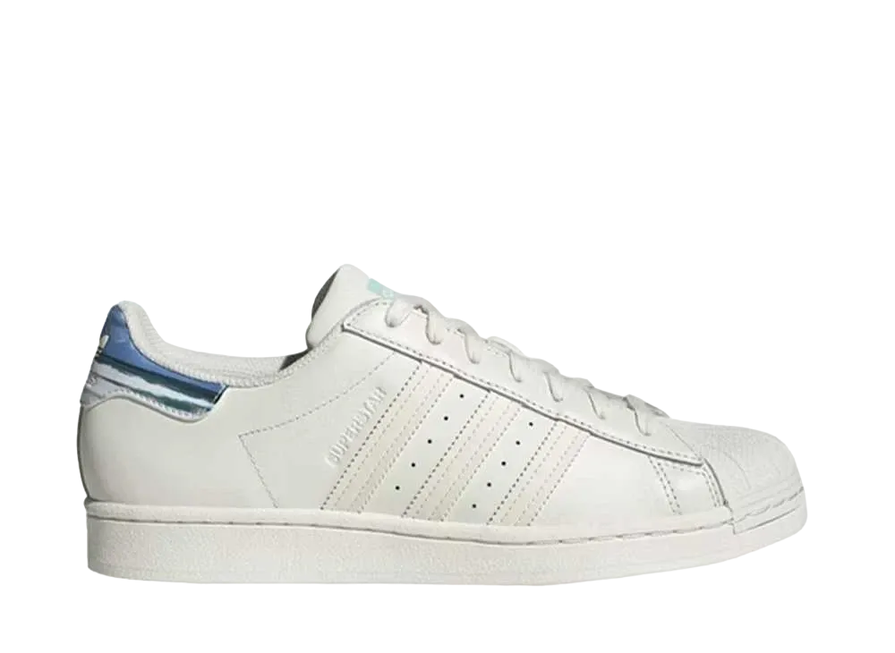 アディダス スーパースター シービュー "オフ ホワイト/クリーム ホワイト/クリア ミント"