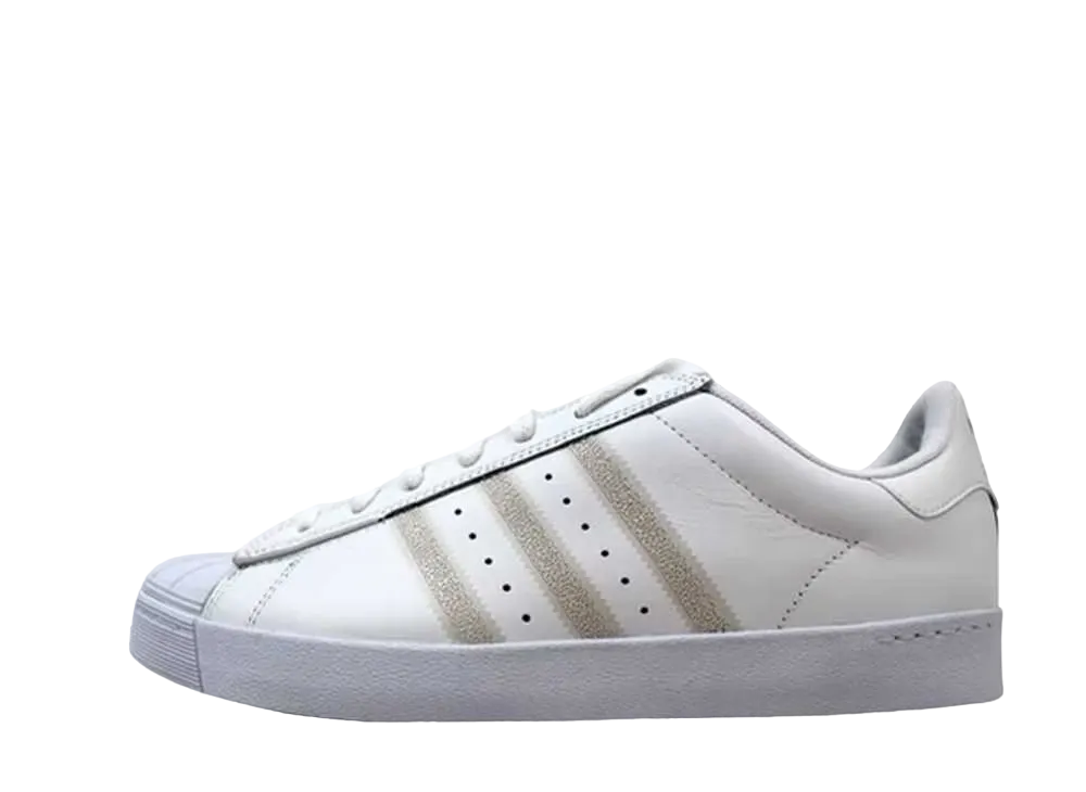 adidas Superstar Vulc "White/White-Silver Metallic"