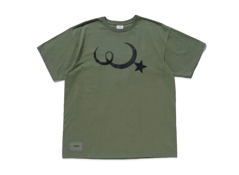 Wtaps Moon & Star / SS / Cotton "Olive Drab"