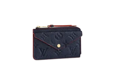Louis Vuitton Card Holder Recto Verso Monogram Empreinte "Marine Rouge"
