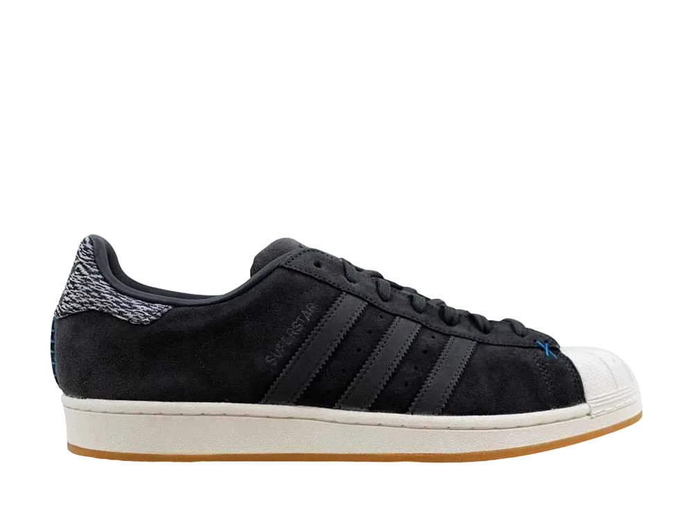 adidas Superstar "Grey Suede/White/Blue"