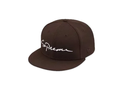 Supreme Classic Script New Era "Brown"