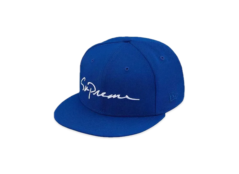 Supreme Classic Script New Era "Royal"
