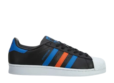 adidas Superstar "Black/Blue-White"