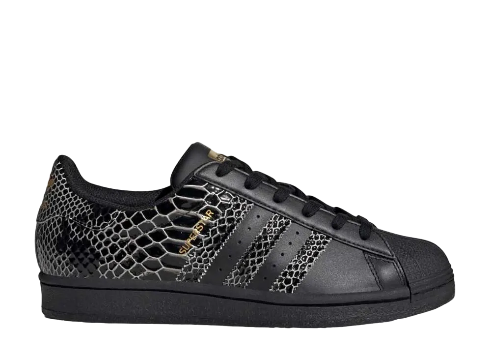 adidas Superstar "Snakeskin Core Black"