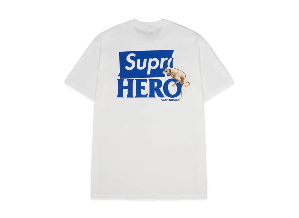 Supreme / ANTIHERO Dog Tee "White"