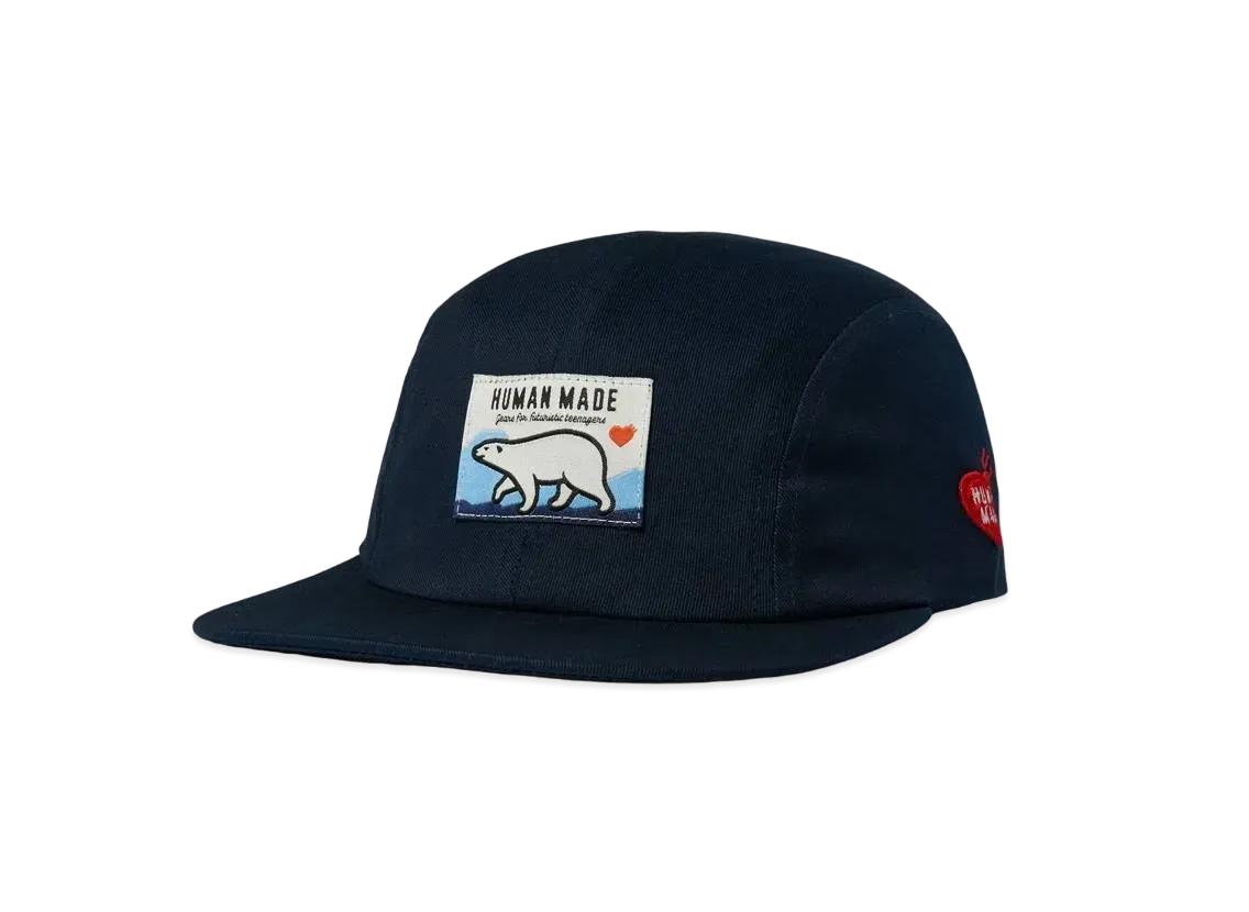 HUMAN MADE 4PANEL TWILL CAP "Navy"