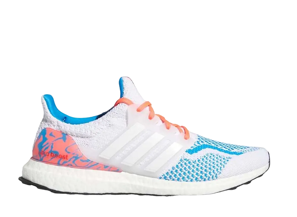 adidas Ultra Boost 5.0 DNA "Cloud White Bright Blue Turbo"