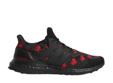 adidas Ultra Boost 5.0 DNA Valentine's Day "Core Black/Core Black/Vivid Red"