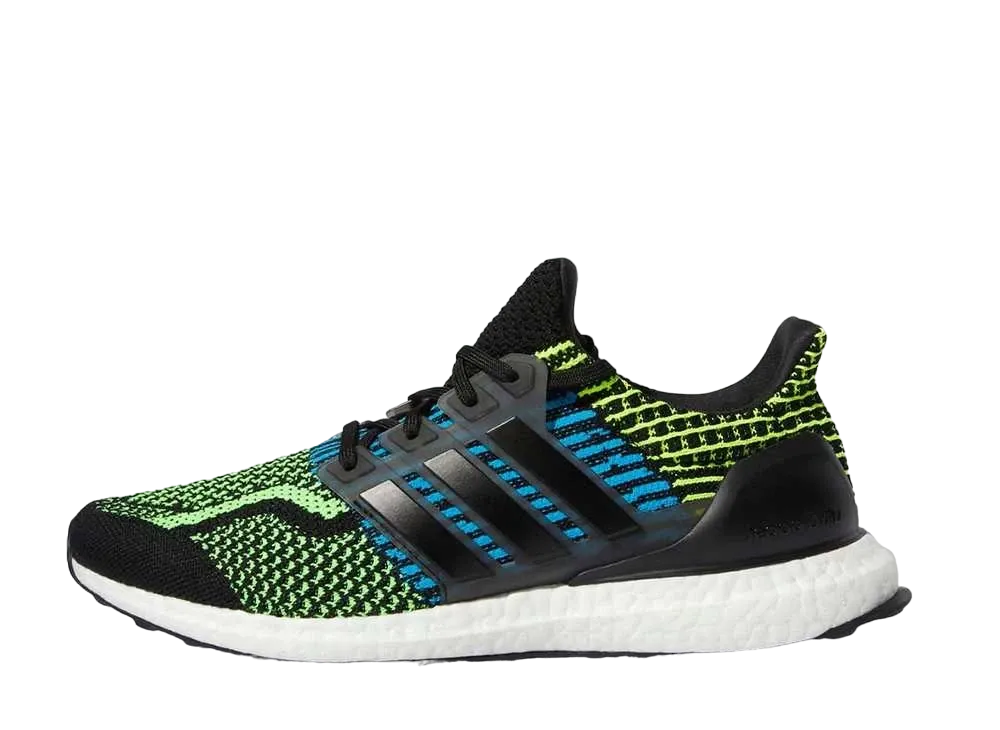 adidas Ultra Boost 5.0 DNA "Black Team Solar Green Blue"