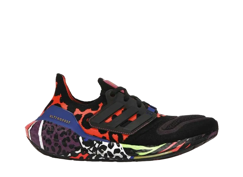 Rich Mnisi × adidas Women's Ultra Boost 22 "Core Black/Core Black/Bold Blue"