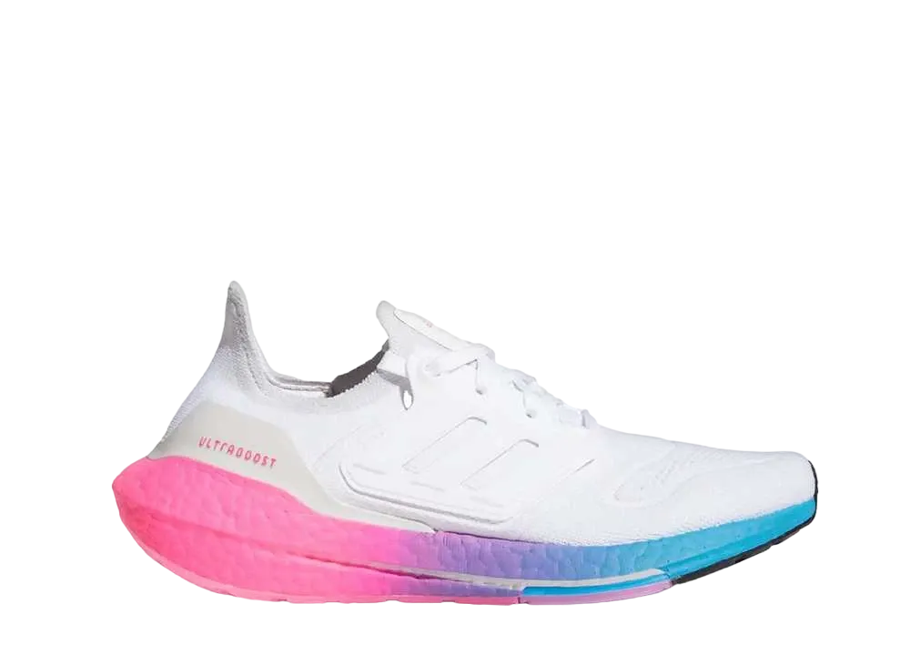 アディダス ウィメンズ ウルトラブースト 22 "チーム ショック ピンク ブライト ブルー"