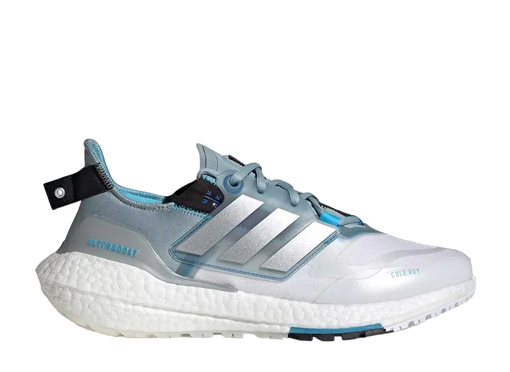 アディダス ウルトラブースト 22 コールド レディ "グレー シルバー メタリック ブルー ラッシュ"