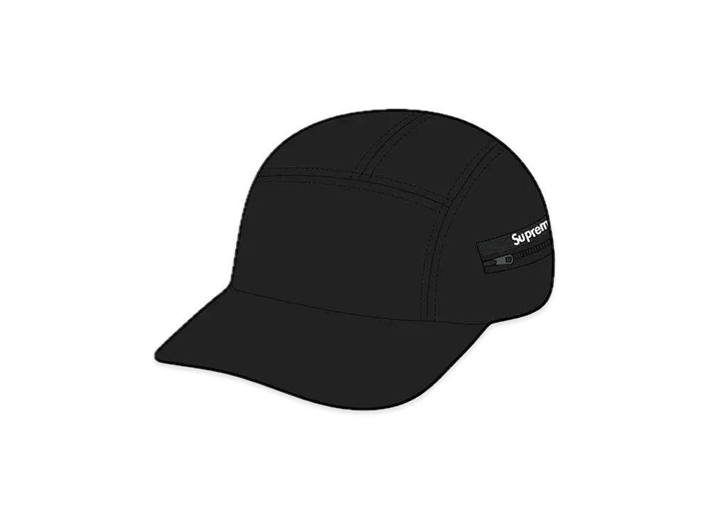 Supreme Zip Pocket Camp Cap "Black"