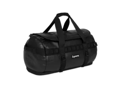 Supreme The North Face Leather Base Camp Duffel "Black"