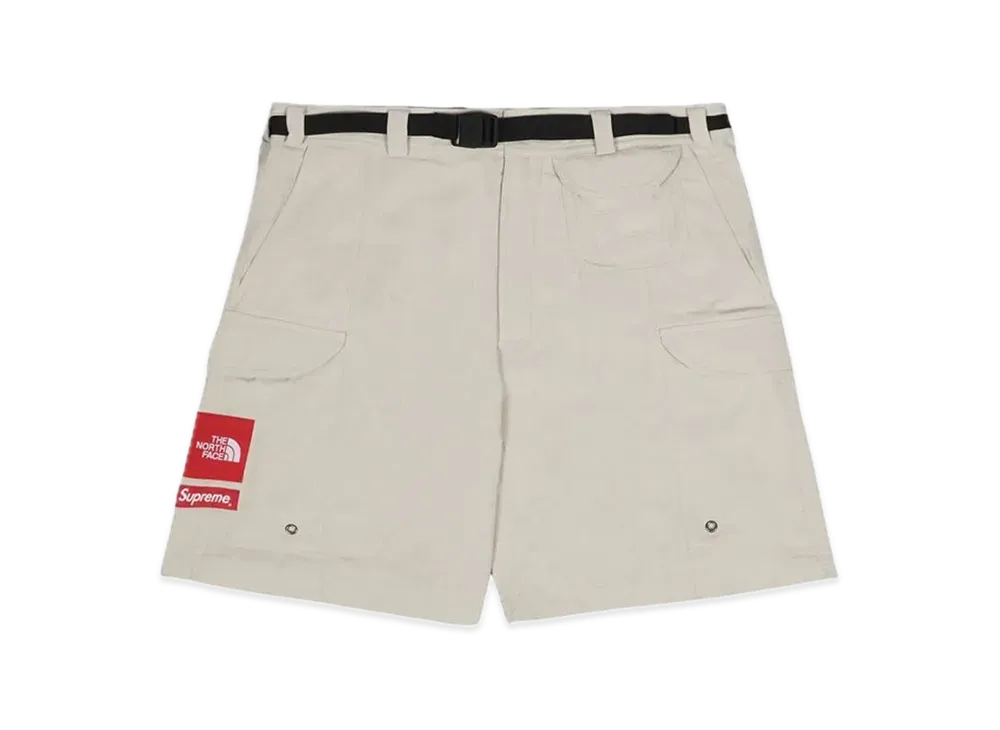 Supreme x The North Face Trekking Packable Belted Short "Moonlight ivory"