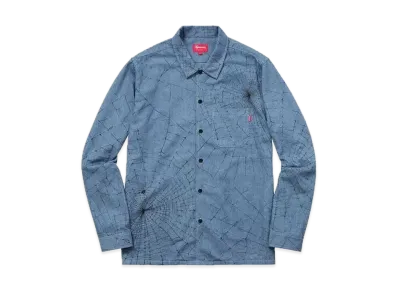 Supreme Spider Web Shirt "Blue"