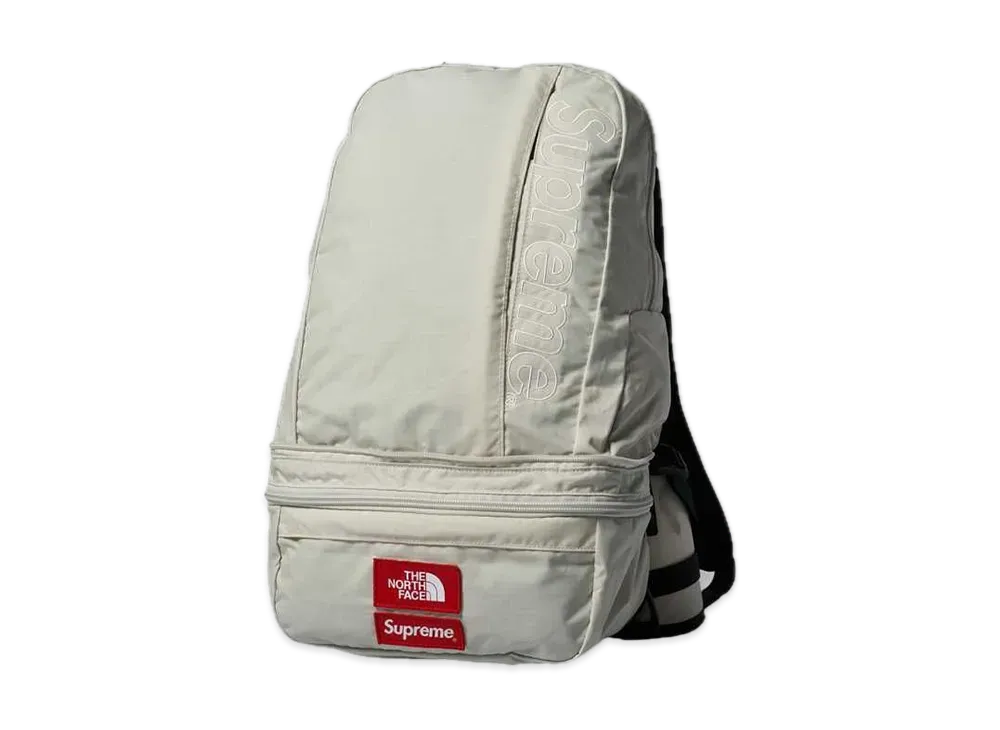 Supreme / The North Face Trekking Convertible Backpack + Waist Bag "Stone"